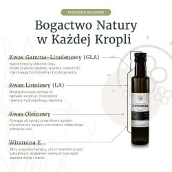 Olej z Wiesiołka tłoczony na zimno