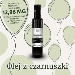 Olej z Czarnuszki tłoczony na zimno