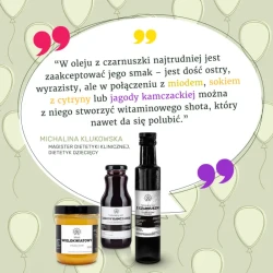 Olej z Czarnuszki tłoczony na zimno