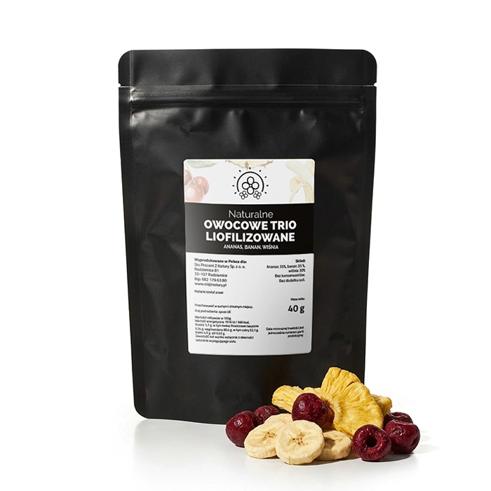 Owocowe trio liofilizowane 