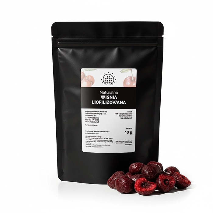 Wiśnia liofilizowana