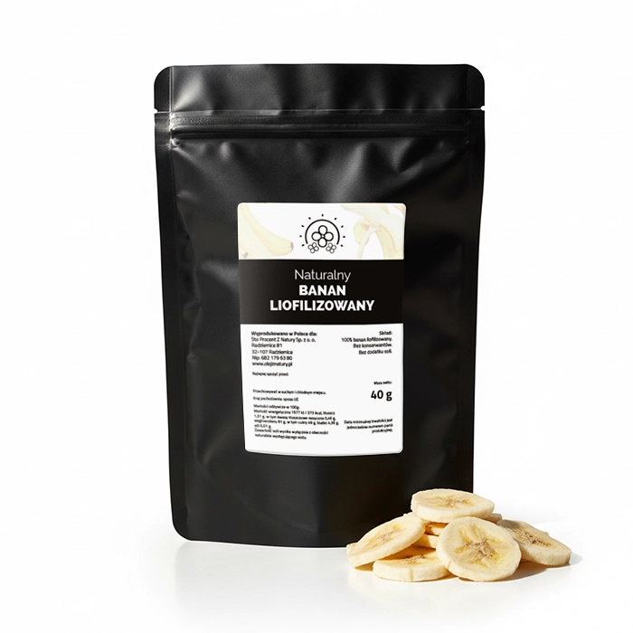 Banan liofilizowany 