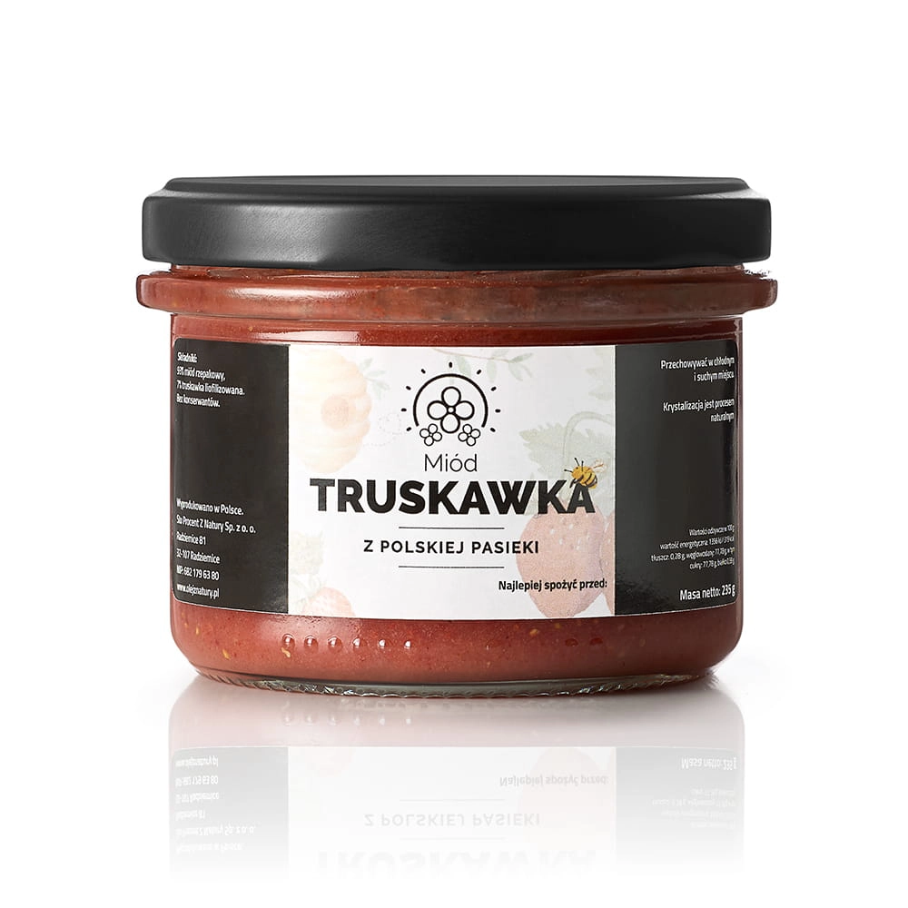 Miód truskawka