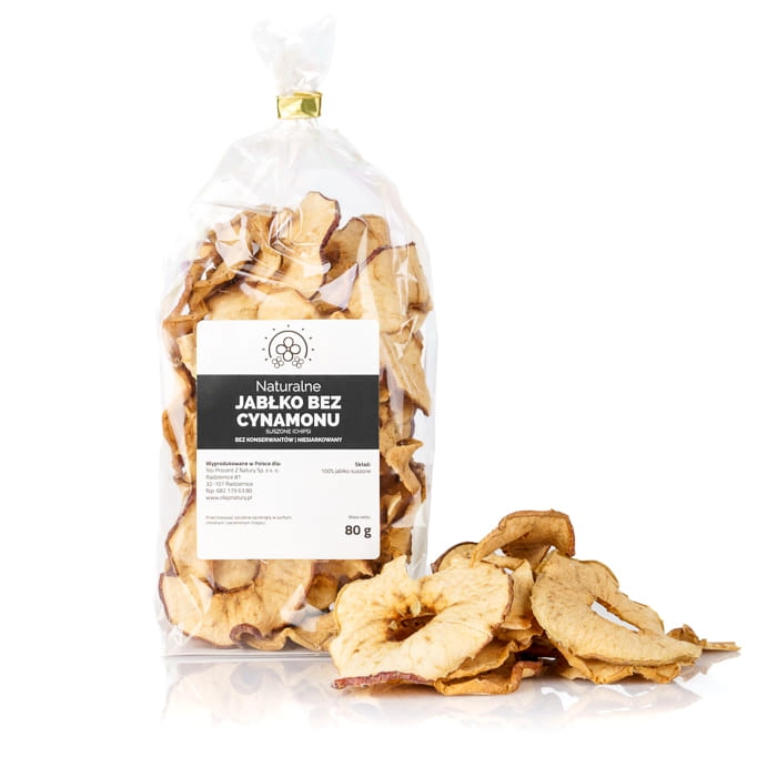 Suszone jabłko chips